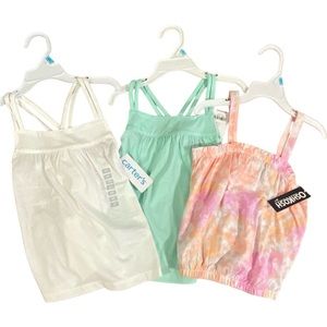 NWT 3pairs Carter’s Tank 5T